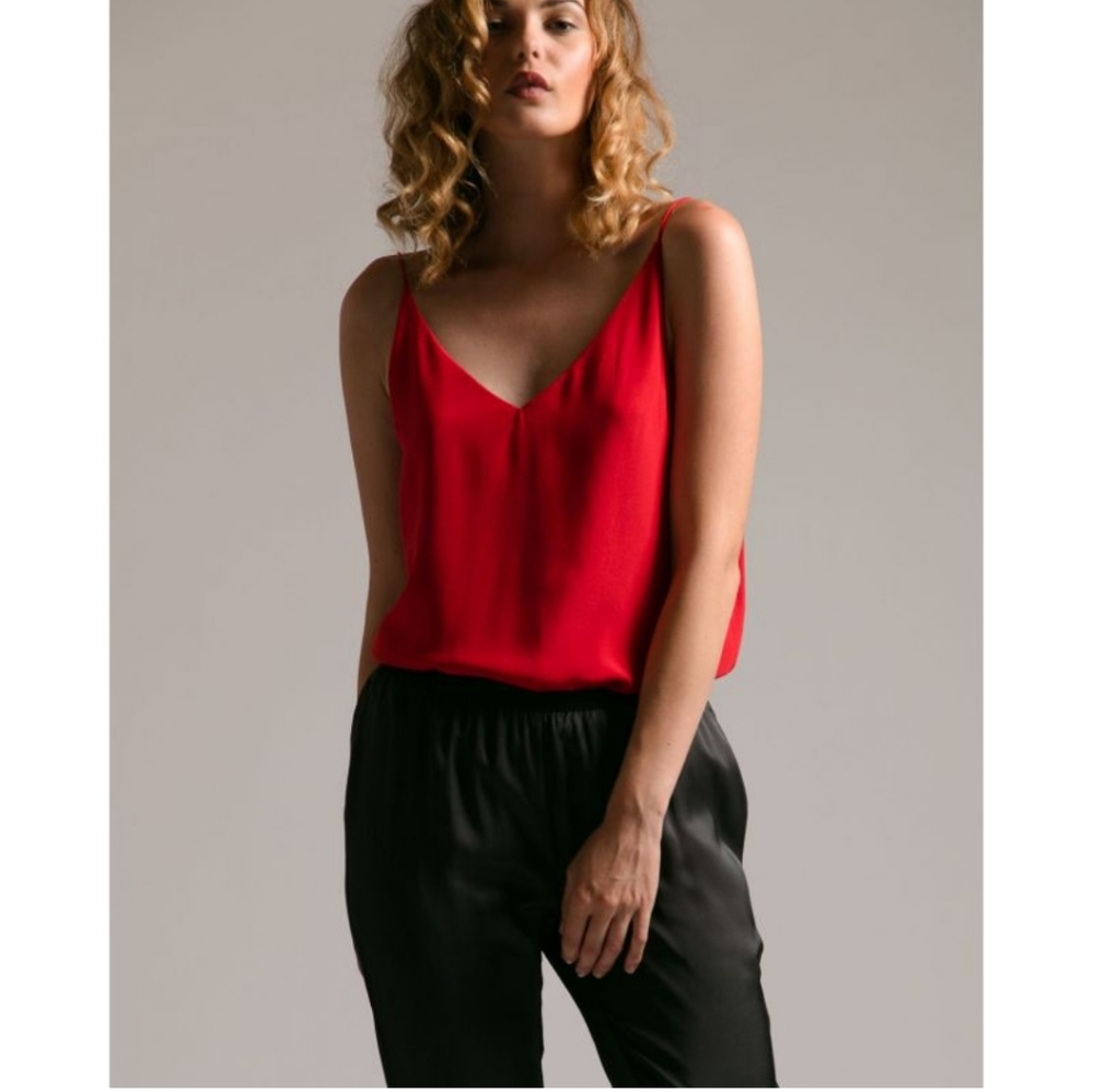 BEBE 100% Mulberry Silk TOP